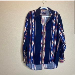 Wrangler Western Snap Button down